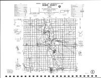 Boone County Highway Map, Greene County 1985